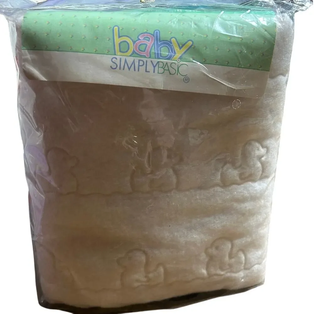 NWT Baby Simply Basic Waterproof crib pad 27x52